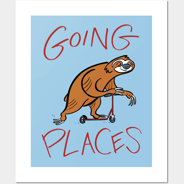 Going Places Wall Art by captainhuzzah